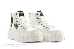 Palladium PALLATOWER Star White - 98573-116 - Basket Montante Plateforme -Chaussures Soldes Boutique cd24607c73b9e66c561f35ea11d5d5ef 98573 116 m.07 182559