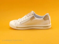 Bopy SAVA Blanc - Or Metal - Basket Mode Fille -Chaussures Soldes Boutique cd24607c73b9e66c561f35ea11d5d5ef img 0009.jpg 146663