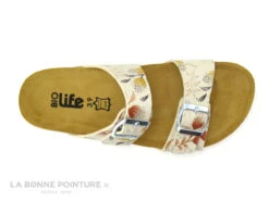 Bio Life 2632 Fleuri - Mule Femme - 2 Brides Reglables -Chaussures Soldes Boutique cd24607c73b9e66c561f35ea11d5d5ef img 0100.jpg 160059