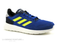 Adidas ARCHIVO EG3237 Bleu Jaune - Basket Running Homme