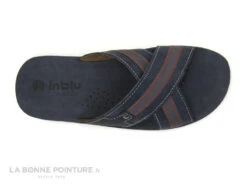 Inblu FO483R01 Bleu Marine - Coutures Rouges - Mule Homme -Chaussures Soldes Boutique cd24607c73b9e66c561f35ea11d5d5ef img 0564.jpg 160668