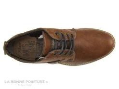 Mustang 4105 303 307 Cognac - Chaussure A Lacet Homme Marron Clair -Chaussures Soldes Boutique cd24607c73b9e66c561f35ea11d5d5ef img 0718.jpg 172951