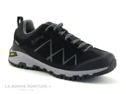 Brutting 211151 KANSAS - Noir - Gris - Chaussure De Marche Homme