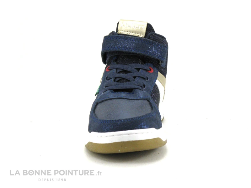 Kickers KICKALIEN Marine Or - 900870 - Basket Montante 4 Kickers KICKALIEN Marine Or - 900870 - Basket Montante – Image 2