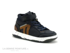 Alma Planete ECKOS Navy - Sneakers Montantes GARCON