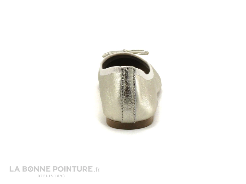 Marco Tozzi Premio 2-22122-22 Platinium - Ballerine Cuir Or 6 Marco Tozzi Premio 2-22122-22 Platinium - Ballerine Cuir Or – Image 4