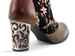 Laura Vita LEDAO 01 Wine - Bottine Femme Avec Fleurs - Talon Haut -Chaussures Soldes Boutique cd24607c73b9e66c561f35ea11d5d5ef img 2133.jpg 174203