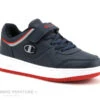 Champion REBOUND Low B PS S3406 Bleu Marine - Sneakers GARCON