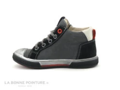Bopy VEMIGIO - Gris Noir Rouge - Basket Montante GARCON -Chaussures Soldes Boutique cd24607c73b9e66c561f35ea11d5d5ef img 3134.jpg 150787