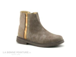 3 Pommes AMINATA Marron-beige Rose - Boots Fille