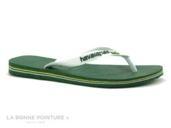 Havaianas BRASIL LOGO Vert Amazonia - Tong Homme