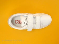 Kappa Logo ALPHA 2V White Blue - 2 Velcros - Basket Blanche Enfant -Chaussures Soldes Boutique cd24607c73b9e66c561f35ea11d5d5ef img 6818.jpg 155588