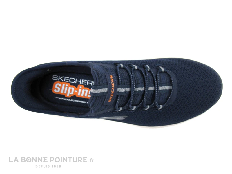 Skechers 232457 Summits High Range Navy - Basket Slip-ins Homme 8 Skechers 232457 Summits High Range Navy - Basket Slip-ins Homme – Image 6