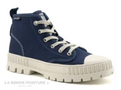 Dockers 52KC202 Navy - Chaussure Montante Femme Toile Bleue