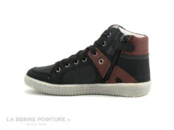 Kickers LOWELL Noir Bordeaux - Basket Montante -Chaussures Soldes Boutique cd24607c73b9e66c561f35ea11d5d5ef img 7854.jpg 140500