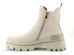 Marco Tozzi 2-25420-28 Sand - Boots Chelsea Femme Toile Beige -Chaussures Soldes Boutique cd24607c73b9e66c561f35ea11d5d5ef img 8032.jpg 169094