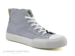 Le Temps Des Cerises HARLOW Strip Shinny - Basket Montante Blanc Bleu -Chaussures Soldes Boutique cd24607c73b9e66c561f35ea11d5d5ef img 8887.jpg 182493