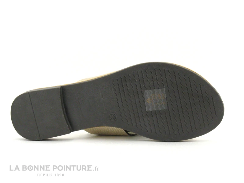 Dees Shoes MERCADO Or - Mule Plate Doree 6 Dees Shoes MERCADO Or - Mule Plate Doree – Image 4