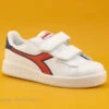 Diadora GAME P PS White Aurora Red - Basket Bleu Blanc Rouge - 2 Velcros -Chaussures Soldes Boutique cd24607c73b9e66c561f35ea11d5d5ef img 9315.jpg 170708