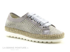 Fabiolas E118220 Gris Beige Rose Metal - Basket Espadrille -Chaussures Soldes Boutique cd24607c73b9e66c561f35ea11d5d5ef img 9431.jpg 159232