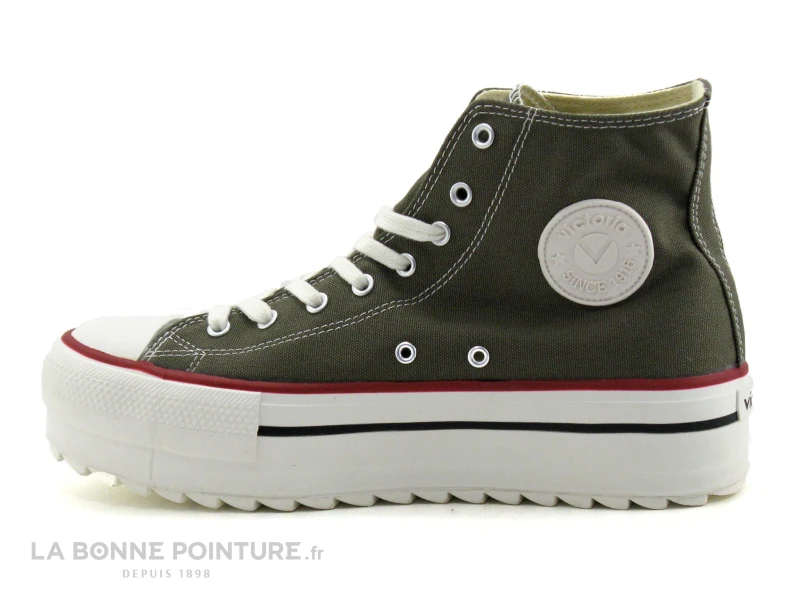 Victoria 1061121 Kaki - Basket Montante Plateforme 5 Victoria 1061121 Kaki - Basket Montante Plateforme – Image 3