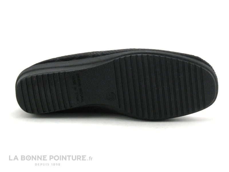 Zels 3193 - Noir - Chausson Mocassin Femme 6 Zels 3193 - Noir - Chausson Mocassin Femme – Image 4