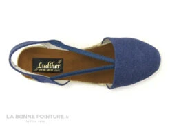 Ludiher 365 Marino - Espadrille Talon Compense - Toile Bleue 9 Ludiher 365 Marino - Espadrille Talon Compense - Toile Bleue -Chaussures Soldes Boutique cd24607c73b9e66c561f35ea11d5d5ef img 9777.jpg 171219